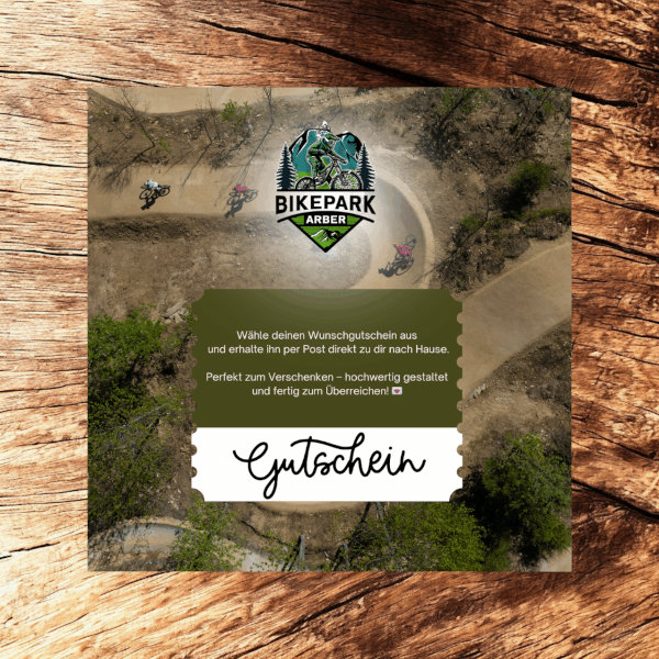 Vorschaubild: Bikepark Gutscheine